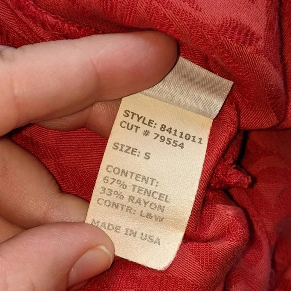 Cut.loose Olive Leaf Wrap Dress - Picture 8 of 8